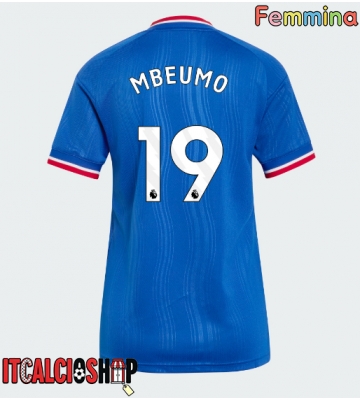 Manchester United Bryan Mbeumo #19 Seconda Maglia Femmina 2026-27 Manica Corta